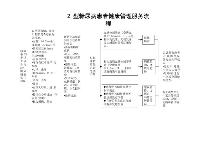 2型糖尿病患者远程健康管理服务流程解析
